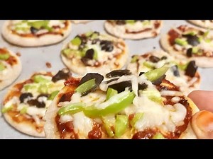 Quick & Easy Mini Pizza (Recipe with Dough) | Lunch Snack | Five Food Makers