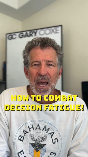 Do you make impulsive decisions? Don't worry we all do it sometimes. I'm revealing secrets to making better decisions. Here are 3 things that you should practice when making a decision. | Gary Coxe