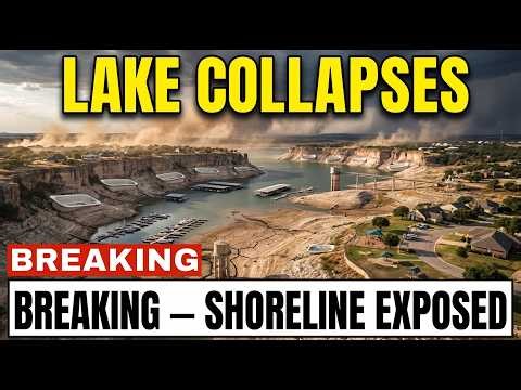 Texas Lake COLLAPSES — Entire Shoreline Exposed In Days