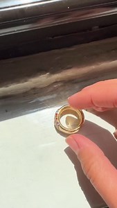 “That’s inappropriate.” are words that never apply to what is written in a DiMe ring. You can say anything. And you have said everything. Romantic, nonsensical, funny, religious, dirty, silly, heartfelt, poetic, musical....you’ve said it all...but inappropriate? Never. Custom Multi-Sapphire Chubby DiMe Ring. Engraving: “The Spirit of God has made me, the breath of the Almighty gives me life” Amen. But also...what will you say? #dimeseries #marlaaaronjewelry | Marla Aaron