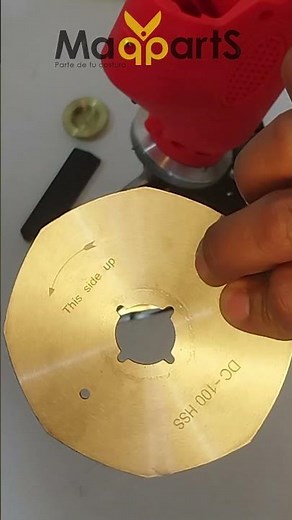Cambio Rápido de Cuchilla en Cortadora de Tela Circular RC100 #costura #costuraindustrial