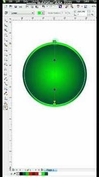 Green & Red Text Box Design Coreldraw Tutorial