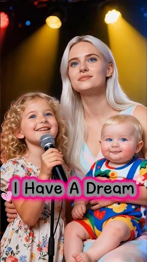 Mom & Kids Shine Together ✨ - I Have A Dream