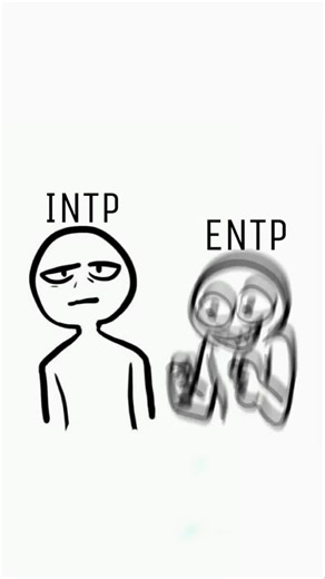 INTP and ENTP Friendship. #intp #intpmemes #entp #mbti #meme