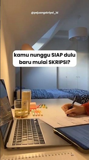 Cara Mulai Skripsi Walau Kamu Masih Bingung #motivation #study #quotes