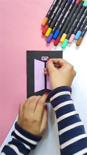 DIY BTS Stationery Craft Ideas