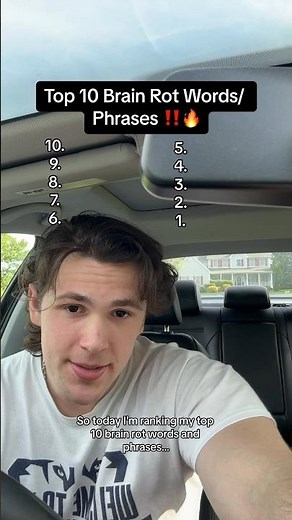TOP 10 BRAIN ROT WORDS/ PHRASES ‼️🔥
