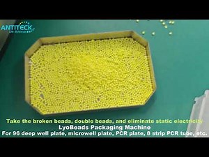 Lyobeads Packaging Machine 40 Minutes Trial Running -Lyophilized Reagent Beads-PCR Ready To Go Beads