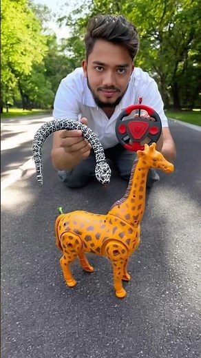 RC Snake 🆚 Remote Control Giraffe Unboxing 😱