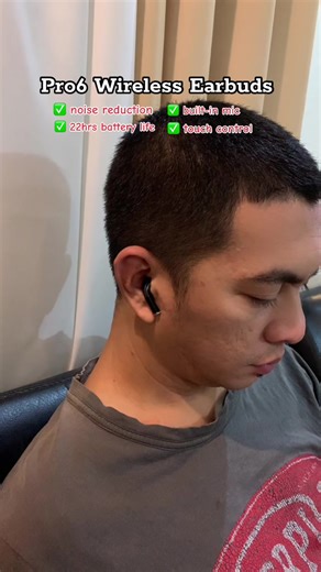 Pro6 Wireless Earbuds: Superior Sound and Comfort