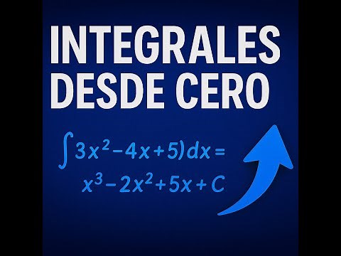 Introducción a las Integrales | Aprende Integración desde Cero Paso a Paso