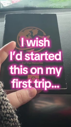 Not every memory lives in your camera roll. Some deserve their own place ✈️📖 This is such a lovely way to keep travel moments forever. #travelmemories #traveljournal #memorykeeper #giftideas #tiktokshopfind