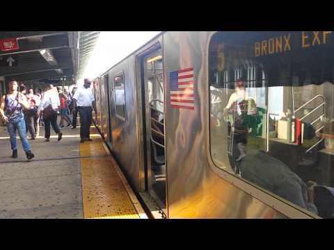 IRT White Plains Road Line: R142 (2) (5) Trains @ Pelham Parkway