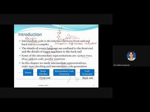 Intermediate Code Generation