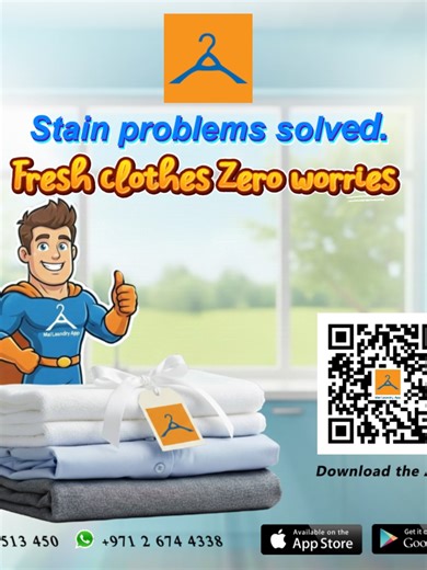 Spills are accidental. Stain removal shouldn’t be a struggle. Leave the marks to us—Mai Laundry knows how to treat every stain right. 🧺💙 #MaiLaundry #StainRemovalExperts #LaundryCare #FabricCare #GentleOnClothes #ProfessionalLaundry #FreshAndClean #LaundryMadeEasy #AbuDhabiLaundry #CareYouCanTrust