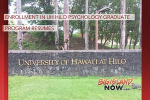 Enrollment in UH Hilo Psychology Graduate Program Resumes | Big Island Now