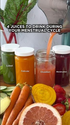 4 Juices to Drink During Your Menstrual Cycle