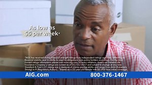 AIG Guaranteed Acceptance Whole Life Insurance TV Spot, 'Moving'