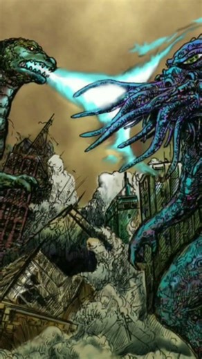 Godzilla vs Cthulhu #godzilla#cthulhu #versus#edit#shorts#fypシ#viral#monsterverse