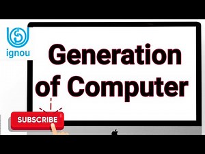 Generations of Computer | 1st to 5th Generation Computers| Computer Generations in Hindi | bcs011