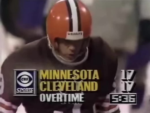Mr. Cleveland Sports on Instagram: "December 17, 1989: Fake FG = Win🏈 One of the great games and wins in Municipal Stadium history… Browns beat Vikings on fake FG, 23-17 in OT Mike Pagel takes snap ➡️ throws to Van Waiters ➡️ game over Man these were fun times... #DecemberFootballinCLE"