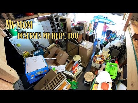 Helping My Mom Get Her Garage Organized! Plus, A Way For YOU to Help Us Help Others #winwin #whatnot