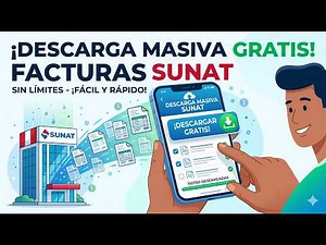 SUNAT Bulk Invoice Downloader App - Free
