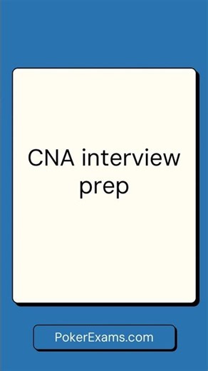 CNA Interview Prep Tips | Pass Your Certified Nursing Assistant Job Interview Confidently#cnaexam