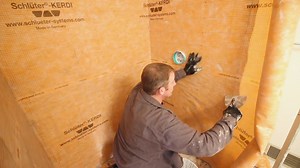 Schluter KERDI shower installation...great tips for beginners...if you're building a curbed shower and need help, join Bathroom Repair Tutor...for a limited time you'll get both the Curbed Shower Master Course and Video Library of over 280 step by step tutorials...make your bathroom renovations easier at https://bathroomrepairtutor.com/ 👍🏼 | Home Repair Tutor