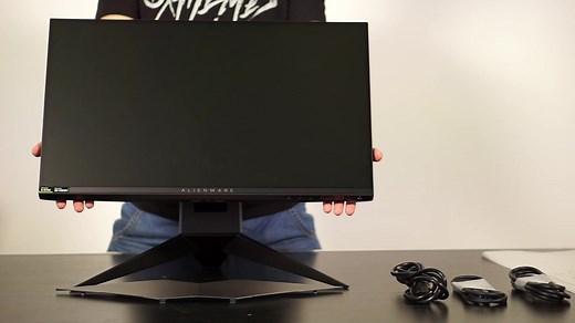 AW2518H 240Hz刷新显示器【开箱用一下】 #PCMAX出品