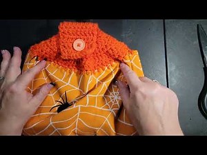 Hanging Dish Towel Crochet Tutorial