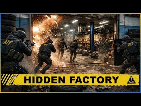 ATF Raids Underground Factory Beneath Auto Shop — Seizes 8,000 Weapons From 8-State Network