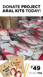 2.7K reactions · 45 shares | Donate Project Aral kits for as low as ₱49, available at #NationalBookStore branches nationwide! | National Book Store | Facebook