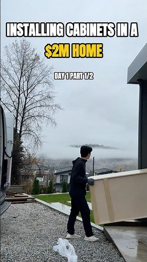 Installing custom base cabinets from scratch