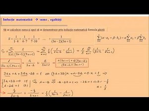 Inductie matematica, exercitiu rezolvat (5)