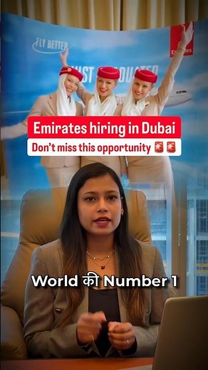 ✈️ Work for Emirates in Dubai! (Step-by-Step)