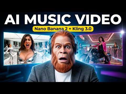 The Best AI Music Video Workflow? Kling 3.0 + Nano Banana 2