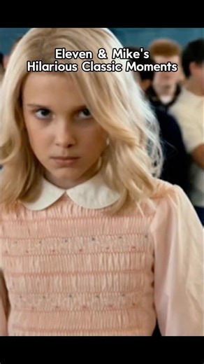 Eleven & mike’s hilarious classic moments #funnyvideo #funny #strangerthings #milliebobybrown