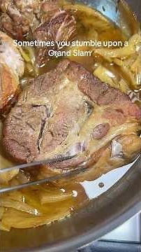 Slow cooked pork with fennel and apple #easyrecipe #recipe #eating #cooking