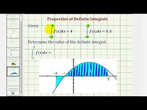 Ex: Properties of Definite Integrals - The Difference of Two Definite Integrals