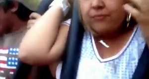 Girl Throws Up On Family On Roller Coaster