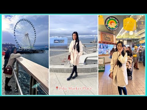 A walkthrough vlog of Pike place Market in Seattle, Washington