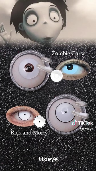 Can’t wait to see your Halloween looks! ✨💄🕷️#ttdeye #coloredcontacts #contactlenses #fyp #halloween #halloweenmakeup #halloweenlook #halloween2025 #coraline #frankenweennie #hoteltransylvania