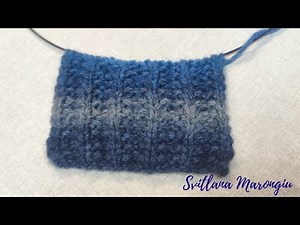 Tutorial Ferri: Punto ai ferri uguale da entrambi i lati