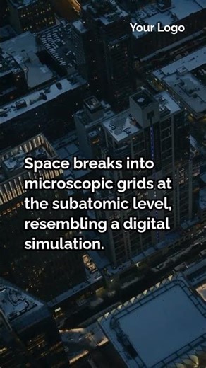 "Reality has a resolution limit... go smaller, and existence stops."😱😱😱