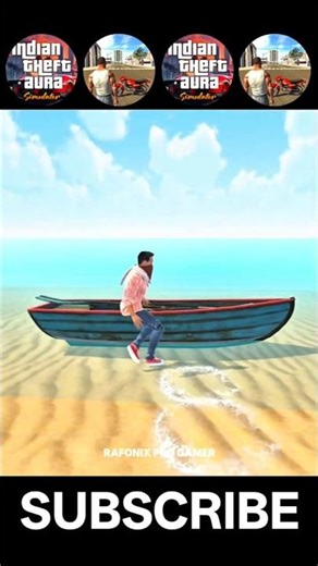 ⛵ Boat Challenge 🌊 | Indian Bike Driving 3D vs Indian Theft Auto Simulator #shorts #gaming #gta