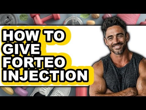 How to Give Forteo Injection (Easy Method)