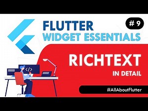 Flutter RichText Widget - Flutter Widget Essentials #9 | Flutter Tutorial