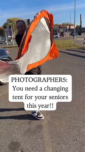 10K views · 38 reactions |  Say goodbye to awkward outfit changes!  Changing tents are a game-changer for senior photo sessions, making it easy and comfortable to switch outfits on the go!  Want to step up your senior shoot game? Comment TENT below, and we'll DM you a link to one on Amazon that we love! ️✨ | E-Squared Photography | Facebook