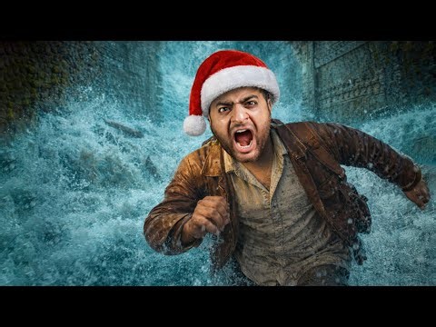 WE HAVE TO ESCAPE THIS FLOOD BEFORE CHRISTMAS ENDS... GROUP GAMES